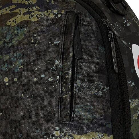 رذاذ Camo Splash T-Rex Backpack ، 18 × 6 × 11.5 بوصة ، كامو ، للجنسين ، جلد فو مقاوم للماء ، مقصورات متعددة ، طبعة محدودة in Kuwait