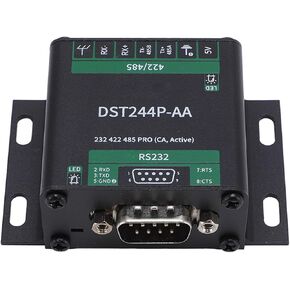 RS232 إلى RS485 RS422 محول المحول الصناعي المعزول المعزول مع واقي زيادة في التيار الزائد لنقل الإشارة المستقرة in Kuwait