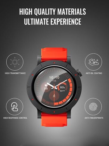 Screen Protector for CMF Watch 3 Pro Smart Watch, High-definition Scratch Resistant PMMA Film,HD Clear,Perfectly Fitting Bubble Free with Easy Installation Kit,3 Pack. in Saudi Arabia