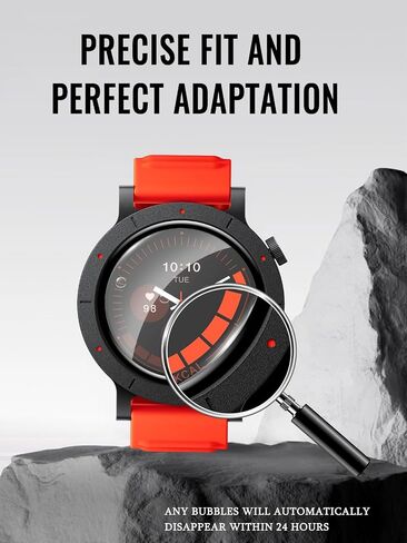 Screen Protector for CMF Watch 3 Pro Smart Watch, High-definition Scratch Resistant PMMA Film,HD Clear,Perfectly Fitting Bubble Free with Easy Installation Kit,3 Pack. in Saudi Arabia