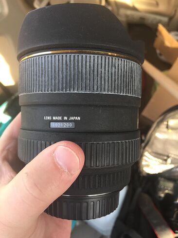 Sigma 12-24mm f/4.5-5.6 ex dg إذا كان HSM عدسة تكبير الزاوية الفائقة الزاوية HSM لكاميرات Canon SLR in Saudi Arabia
