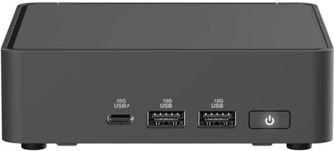 ASUS NUC 15 PRO NUC15CRKU7 MINI PC ، Cyber ​​Canyon Core Ultra 7 255H ، 16-CORES 5.1GHz ، 96GB RAM + 4TB NVME ، ARC 140T GRASTS ، WIFI 7 + BT 5.4 ، WIN 11 PRO (96GB RAM + 4TB NVME) in Kuwait