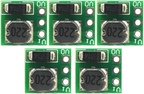 5 PCS 0.9-5V to 5V DC-DC UP UP طاقة وحدة تزويد الجهد لوحة محول الجهد 1.5V 1.8V 2.5V 3V 3.3V 3.7V 4.2V إلى 5V تعزيز ، DC إلى DC Boost Converter in Saudi Arabia