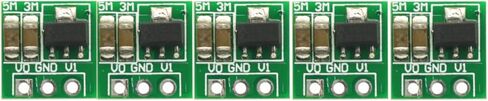 5 PCS 0.9-5V to 5V DC-DC UP UP طاقة وحدة تزويد الجهد لوحة محول الجهد 1.5V 1.8V 2.5V 3V 3.3V 3.7V 4.2V إلى 5V تعزيز ، DC إلى DC Boost Converter in Saudi Arabia
