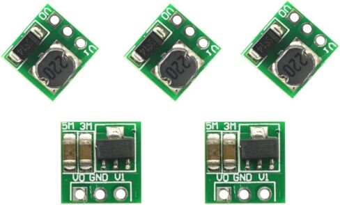 5 PCS 0.9-5V to 5V DC-DC UP UP طاقة وحدة تزويد الجهد لوحة محول الجهد 1.5V 1.8V 2.5V 3V 3.3V 3.7V 4.2V إلى 5V تعزيز ، DC إلى DC Boost Converter in Saudi Arabia
