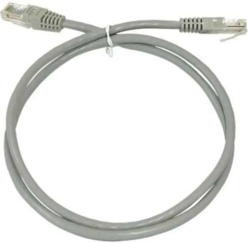 CC6300-10-G Cat5E Ethernet Patch Cable, 10 Feet Length, Grey, 24AWG UTP, RJ45 Connector, High-Speed Network Cable for Data, Voice, and Video Applications in Saudi Arabia