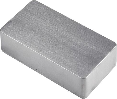 Aluminum Enclosure Electronic Project Box Case Metal Electric Instrument Case Enclosure Box Silver for Instrument(1590BB （120x95x35mm）) in Saudi Arabia