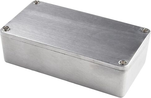 Aluminum Enclosure Electronic Project Box Case Metal Electric Instrument Case Enclosure Box Silver for Instrument(1590BB （120x95x35mm）) in Saudi Arabia