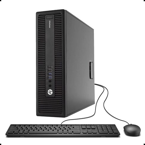HP EliteDesk 800 G1 SFF Intel Core i7-4770 3.40Ghz 16GB RAM 240GB SSD and 3TB HDD Windows 11 (Renewed) in Saudi Arabia