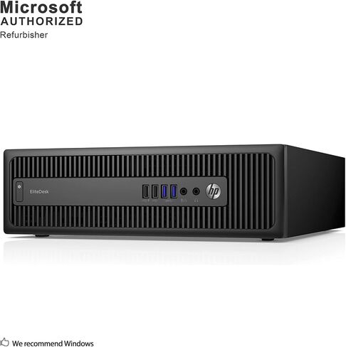 HP EliteDesk 800 G1 SFF Intel Core i7-4770 3.40Ghz 16GB RAM 240GB SSD and 3TB HDD Windows 11 (Renewed) in Saudi Arabia
