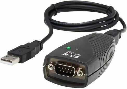 Tripp Lite Keyspan USA-19HS USB إلى المحول التسلسلي ، RS-232 DB9 ، 230 كيلو بايت في الثانية ، Windows/MAC/Linux ، كابل USB-A 3FT ، يعمل بالحافلة ، الخارجي ، الأسود ، الحزمة السحابية المسبقة المؤهلة (50 حزمة) in Saudi Arabia