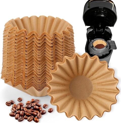 Palksky 150pcs مرشحات القهوة القابلة للتخلص من Ninja PB051/PB041 صانعي ، مرشح الورق البديل المتميز لجراب النينجا والأرضية التخصصية الفردية ، تعزيز النكهة وتقليل المرارة in Saudi Arabia