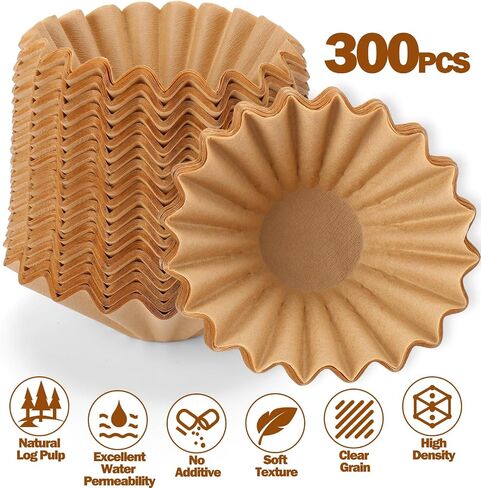 Palksky 150PCS Disposable Coffee Filters for Ninja PB051/PB041 Makers, Premium Replacement Paper Filter for Ninja Pod & Grounds Specialty Single-Serve, Enhance Flavor & Reduce Bitterness in Saudi Arabia