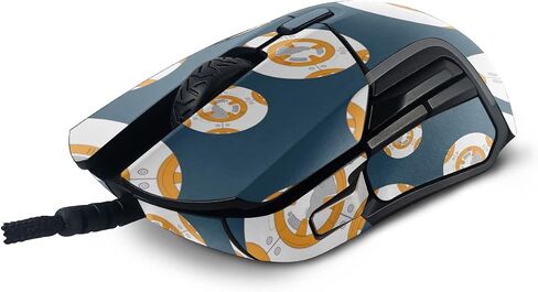Mayyskins الجلد متوافق مع فولاذ منافسة 5 ألعاب الماوس - Mini Galaxy Bots | غلاف الالتفاف الواقي ، الدائم ، والفريد من نوعه | من السهل تطبيق وتغيير الأنماط | صنع في الولايات المتحدة in Saudi Arabia