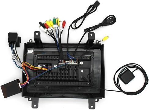 Stereo Double Din Car Stereo لـ Cadillac CTS 2003-2007 ، لـ SRX 2004-2008 مع Carplay اللاسلكي و Android Auto ، 10 بوصة الشاشة التي تعمل باللمس. in Kuwait