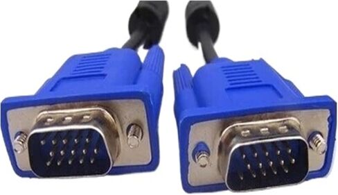 كابل VGA 3+5 كابل VGA الرأس الأزرق 1.5 متر 15-دبوس 15 دبوس كابل كابل VGA HD in Kuwait