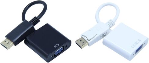 DP إلى VGA محول الكابل تلفزيون جهاز الكمبيوتر كابل اتصال DP إلى VGA Converter Projector HD Cable 0.2m in Kuwait