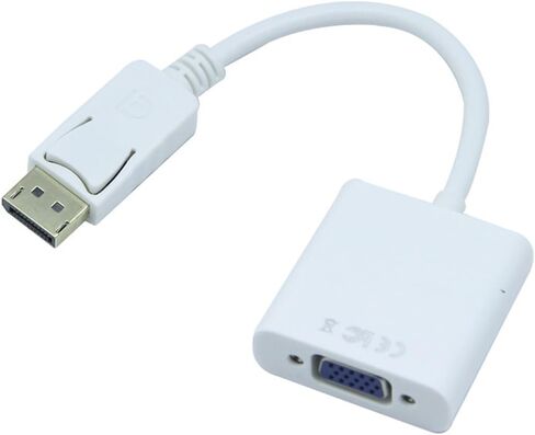 DP إلى VGA محول الكابل تلفزيون جهاز الكمبيوتر كابل اتصال DP إلى VGA Converter Projector HD Cable 0.2m in Kuwait