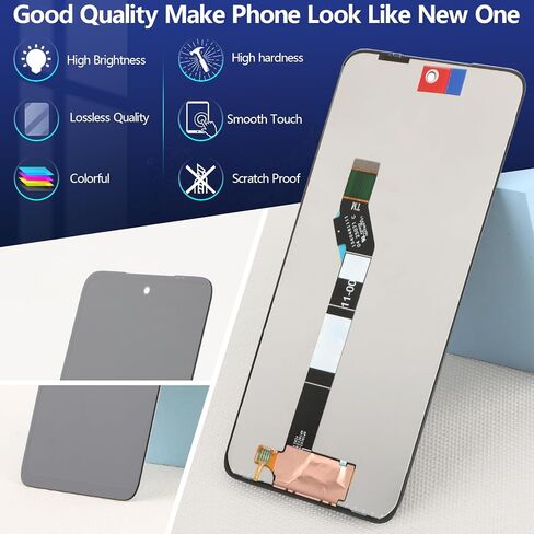 Ywlrong for Motorola Moto G 5G 2025 استبدال الشاشة لـ Moto G 5G 2025 XT2513-1 XT2513-2 XT2513V LCD Display Discloat Digitizer Assembly Assembly Adminiz in Saudi Arabia