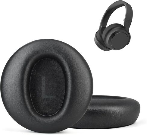 Headphones Replacement Ear Pads for Wyze Noise Cancelling Over Ear Headphones Ear Cushions Cover Repair Part (Black) in Saudi Arabia