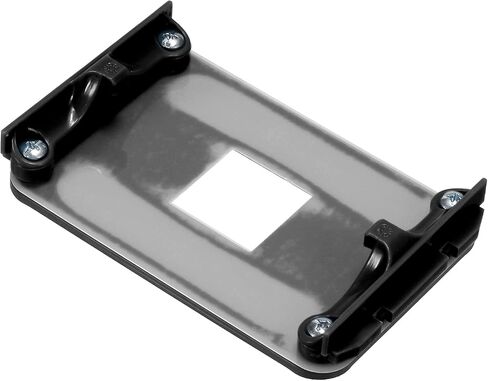 AM4 Backplane CPU Cooling Bracket Heatsink Bracket Cooling Mounting Sheet Plate Durable with 4 Screws Black for AM4 Motherboard Socket in Saudi Arabia