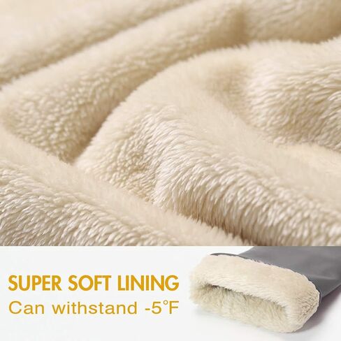 Air Curvey Winter Touch Screen Leather Gloves Womens Driving Glove Warm Lining in Kuwait