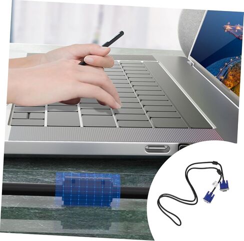 2PCS VGA إلى كابل VGA لرصد الكمبيوتر والجهاز الذكور للذكور كمبيوتر محمول متوافق مع الذكور عالي الدقة و HDTV in Saudi Arabia