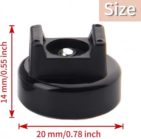 12Pcs Magnetic Cable Zip Tie Mounts with Duty Zip | Multipurpose Magnetic Cable Holder for Cable Management | Includes Adhesive Tabs for Non-metal Surfaces, Suitable for Walls, Tables and Cars in Saudi Arabia