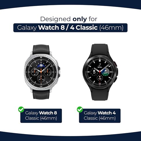 ArmorSuit 6 Pack for Samsung Galaxy Watch 8 Classic/Watch 4 Classic (46mm) Anti-Glare Screen Protector MilitaryShield Matte Film - Made in USA in Saudi Arabia