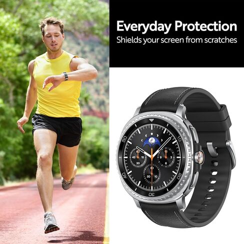 ArmorSuit 6 Pack for Samsung Galaxy Watch 8 Classic/Watch 4 Classic (46mm) Anti-Glare Screen Protector MilitaryShield Matte Film - Made in USA in Saudi Arabia