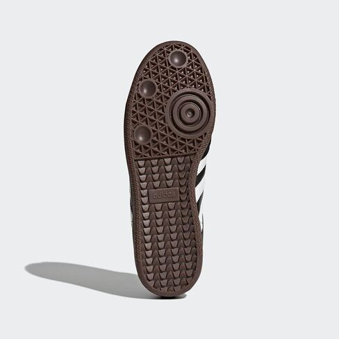 حذاء كرة القدم Samba OG للرجال من adidas، أبيض سحابي/أبيض سحابي/لثة، مقاس 10.5 in Saudi Arabia