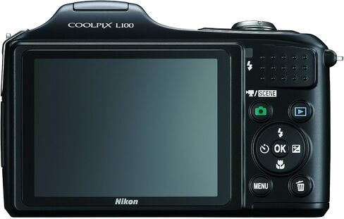 Nikon Coolpix L100 10 ميجابكسل الكاميرا الرقمية مع تكبير الاهتزاز البصري 15x (VR) (متجدد) in Saudi Arabia