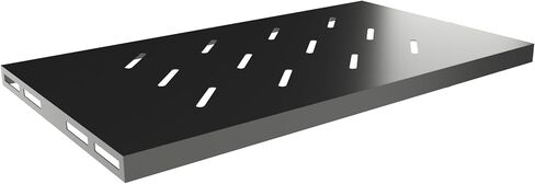 حزمة Sysracks من 2 PCS الرفوف تنفيس 1U متين Rackmount علبة العميقة مقاس 11 بوصة للمعدات 19 بوصة-80 رطلاً سعة in Saudi Arabia