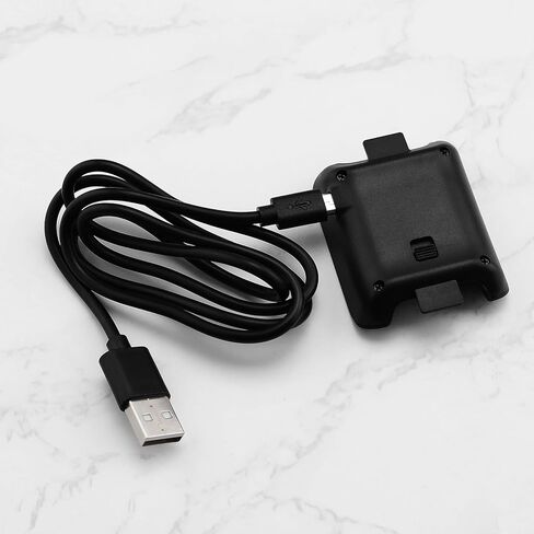 2 مجموعات من الشاحن الذكي مع كابل USB متوافق فقط مع Samsung Galaxy Gear SM-V700 Smart Watch Accessory Black 70cm in Saudi Arabia