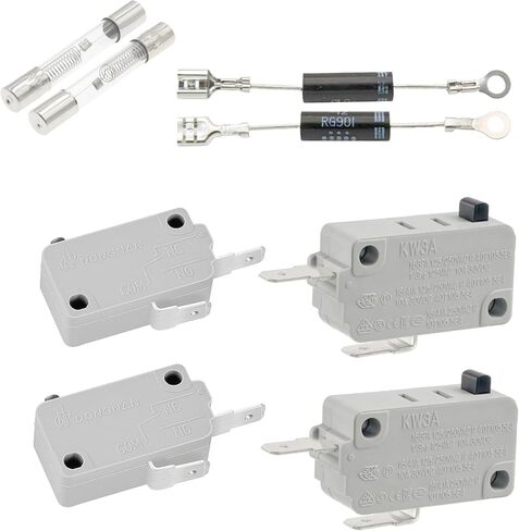 مفتاح باب ميكروويف KW3A ، مجموعات قطع غيار إصلاح فرن الميكروويف ، 16A 125/250V الباب ، DIOD in Saudi Arabia