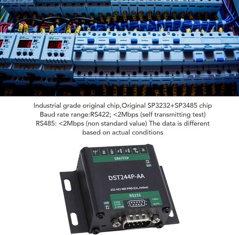 RS232 إلى RS485 RS422 محول المحول الصناعي المعزول المعزول مع واقي زيادة في التيار الزائد لنقل الإشارة المستقرة in Kuwait