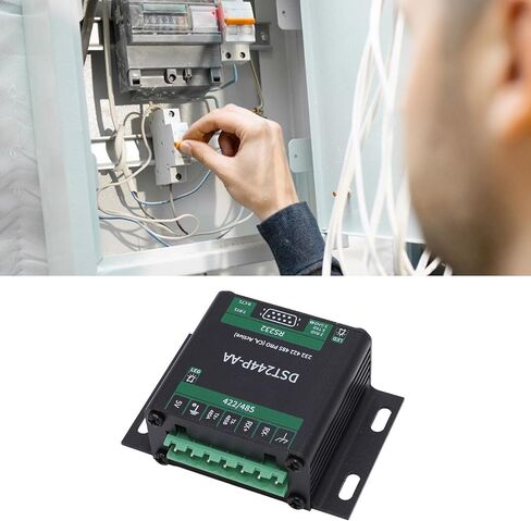 RS232 إلى RS485 RS422 محول المحول الصناعي المعزول المعزول مع واقي زيادة في التيار الزائد لنقل الإشارة المستقرة in Kuwait