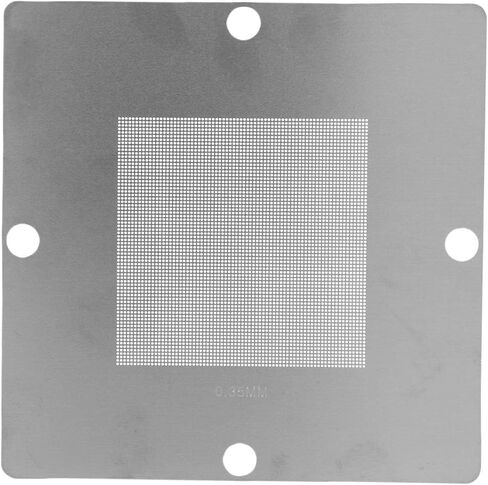 عام 9pcs BGA Reballing Stencils 90x90mm محطة إعادة صياغة Universal 304 قالب الصلب المقاوم للصدأ أدوات إصلاح الكمبيوتر المحمول ، لأجهزة الكمبيوتر المحمولة ، وأجهزة الكمبيوتر المكتبية ، وبطاقات الرسومات in Kuwait
