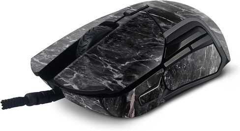 Mayyskins الجلد متوافق مع فولاذ منافسة 5 ألعاب الماوس - Onyx Marble | غلاف الالتفاف الواقي ، الدائم ، والفريد من نوعه | من السهل تطبيق الأنماط وإزالتها وتغييرها | صنع في الولايات المتحدة in Saudi Arabia