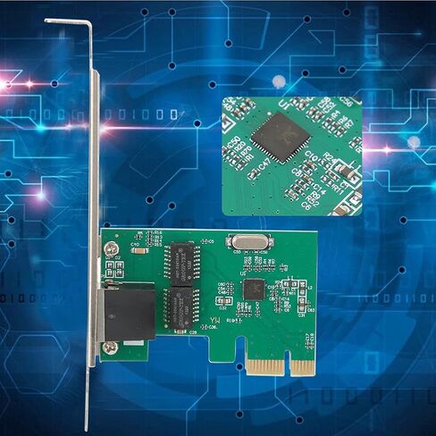 8111E Gigabit LAN Card لأجهزة الكمبيوتر المكتبية ، RTL8111E Master Chip ، بطاقة شبكة 10/100/1000 ميغابت في الثانية ، التحكم الكامل في الوجهين ، متوافق مع WindowsMaclinux ، PCIe الذهبي in Saudi Arabia