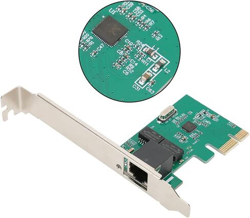 8111E Gigabit LAN Card لأجهزة الكمبيوتر المكتبية ، RTL8111E Master Chip ، بطاقة شبكة 10/100/1000 ميغابت في الثانية ، التحكم الكامل في الوجهين ، متوافق مع WindowsMaclinux ، PCIe الذهبي in Saudi Arabia