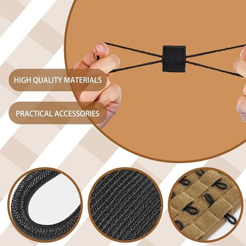 10-Pack Pouch Buckles for Tactical Vests, Black Vest Accessories for Outdoor & Military Use in Saudi Arabia