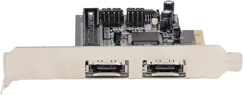yunseity Serial ATA PCI Express Controller Card ، PCI Express Adapter Card 3GBS for Desktop Computer in Kuwait