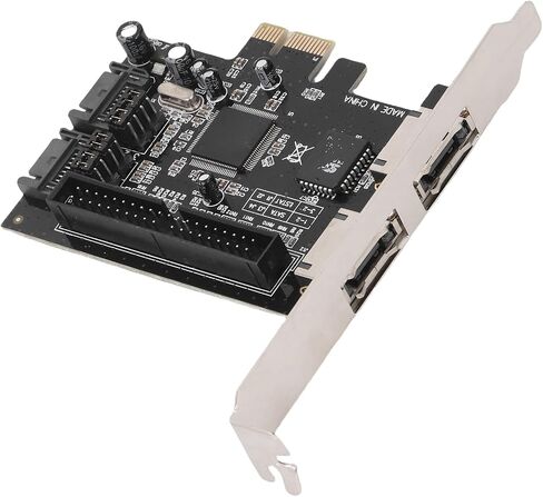 yunseity Serial ATA PCI Express Controller Card ، PCI Express Adapter Card 3GBS for Desktop Computer in Kuwait