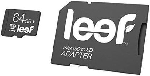 Leef Mobile Memory MicroSD W/ Adapter - Black (64GB) in Saudi Arabia
