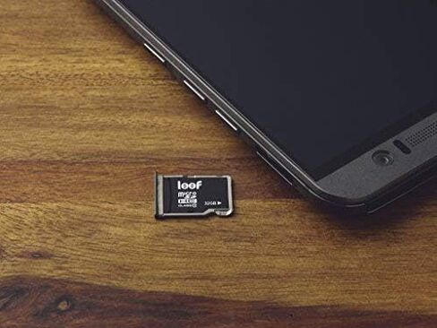 Leef Mobile Memory MicroSD W/ Adapter - Black (64GB) in Saudi Arabia