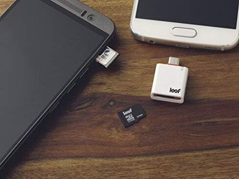 Leef Mobile Memory MicroSD W/ Adapter - Black (64GB) in Saudi Arabia