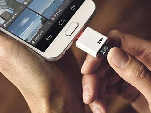 Leef Mobile Memory MicroSD W/ Adapter - Black (64GB) in Saudi Arabia