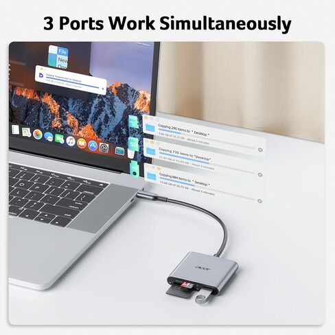 3 in 1 USB C SD Card Reader Bundle with SD Card Reader in Saudi Arabia