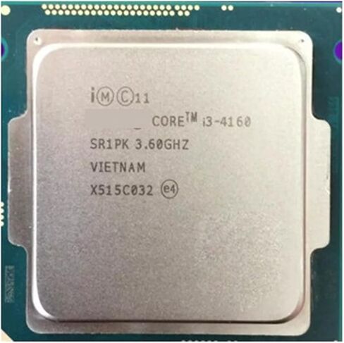 C I3-4160 I3 4160 Dual 3.60GHz Haswell CPU 5 GT/S 3MB SR1PK LGA1150 معالج in Saudi Arabia